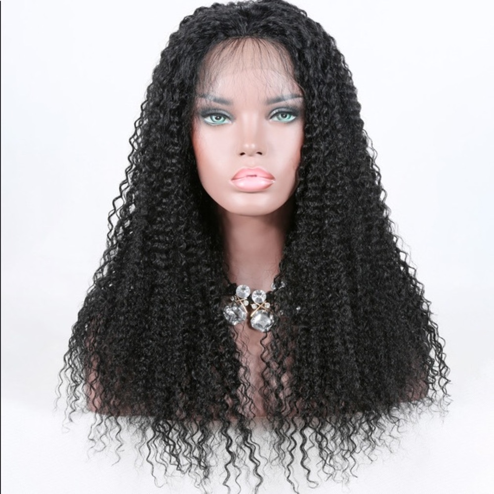 Mongolian Curly Full Lace 18” Wig